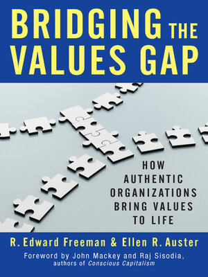 cover image of Bridging the Values Gap